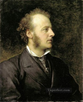  Millais Art - Portrait of Sir John Everett Millais 1871 George Frederic Watts